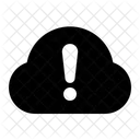 Cloud Error Warning Communication Icon