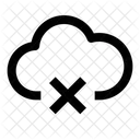 Cloud Error Cloud Computing Error Icon