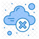 Cloud Error  Icon