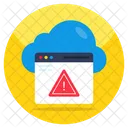 Cloud Error  Icon
