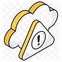 Cloud Error Cloud Alert Cloud Warning Icon