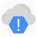 Cloud Error Cloud Alert Cloud Warning Icon