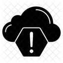 Cloud Error Cloud Alert Cloud Warning Icon