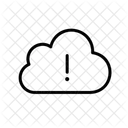Cloud Error Cloud Warning Error Icon