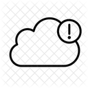 Cloud Error Cloud Warning Error Icon