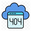 Cloud Cloud Warning Error Icon