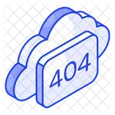 Cloud Error Page Icon
