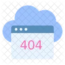Cloud Error Page Icon