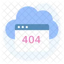 Cloud Error Page Icon