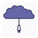 Cloud Ethernet  Icon