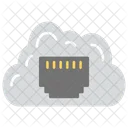 Connected Cloud Ethernet Icon