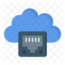 Cloud Computing Internet Cloud Port Icon