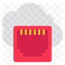 Cloud-Ethernet-Port  Symbol