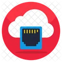 Cloud Ethernet Port  Icon