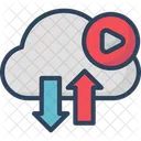 Cloud exchange  Icon