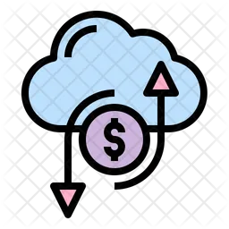 Cloud exchange  Icon