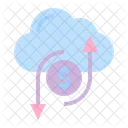 Cloud exchange  Icon