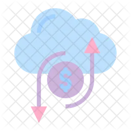 Cloud exchange  Icon