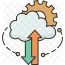 Cloud Exchange  Icon