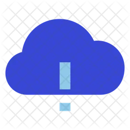 Cloud exclamation  Icon