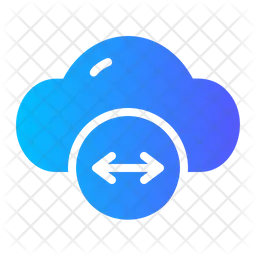 Cloud Expand  Icon