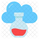 Cloud Experiment Flask Icône