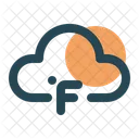 Cloudy Cloud Forecase Icon