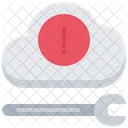 Cloud-Fehler  Symbol