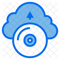 Cloud-Festplatte  Symbol