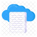 Cloud File Cloud Document Cloud Doc Icon