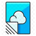 Cloud File Document Icon