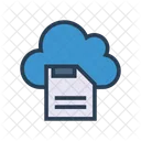 Floppy Cloud Server Icon