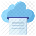 Cloud File Cloud Document Cloud Computing Icon