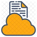 Cloud Education Online Icon