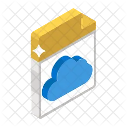 Cloud File  Icon