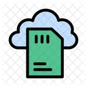 File Cloud Database Icon