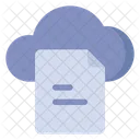 Cloud File Online File Cloud Icon