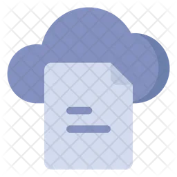 Cloud File  Icon