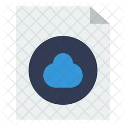 Cloud File  Icon