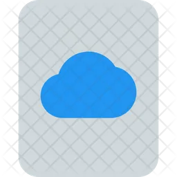 Cloud File  Icon