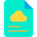 Clod File Cloud Storage Storage File Icon