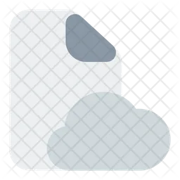 Cloud file  Icon
