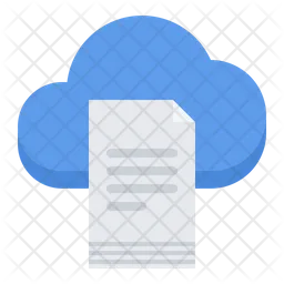 Cloud File  Icon