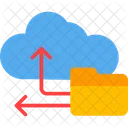 Cloud File Backup Cloud Folder Icon