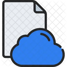 Cloud File  Icon