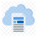 File Document Cloud Icon