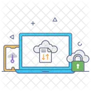 Cloud File Access  Icon