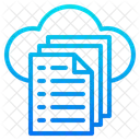 Data File Cloud Icon