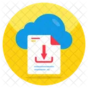 Cloud File Download  Symbol