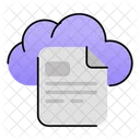 Cloud File  Icon